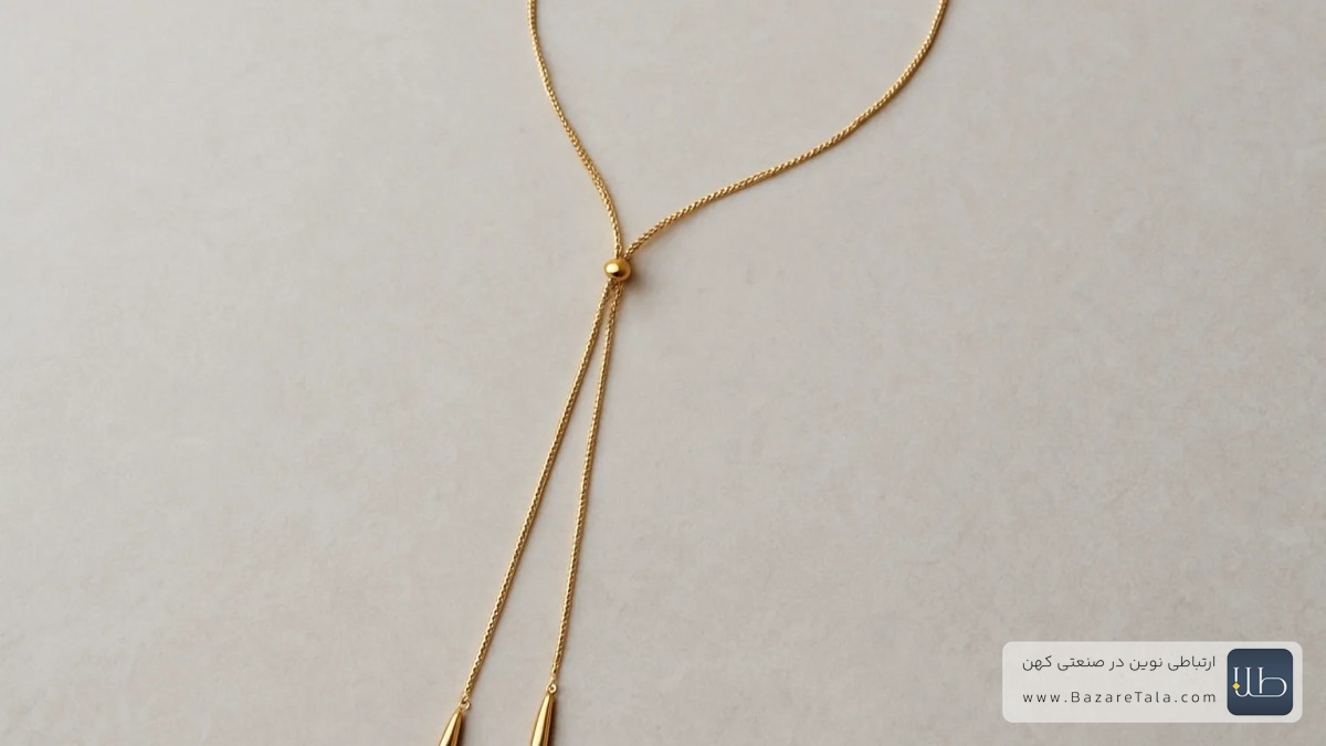 گردنبدند طلا زنانه 